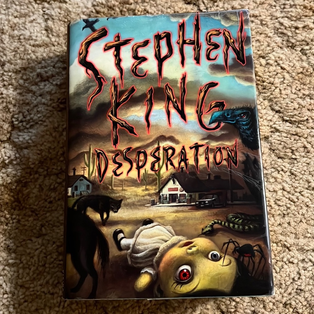 Hardback Stephen King’s Desperation novel